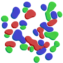 Thumbnail of Ebiten Metaballs